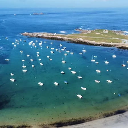 Ile Wrach - Duplex De Luxe Avec Magnifique Vue Landéda