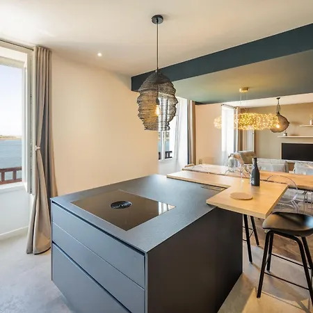 Apartamento Ile Wrach - Duplex De Luxe Avec Magnifique Vue Landéda